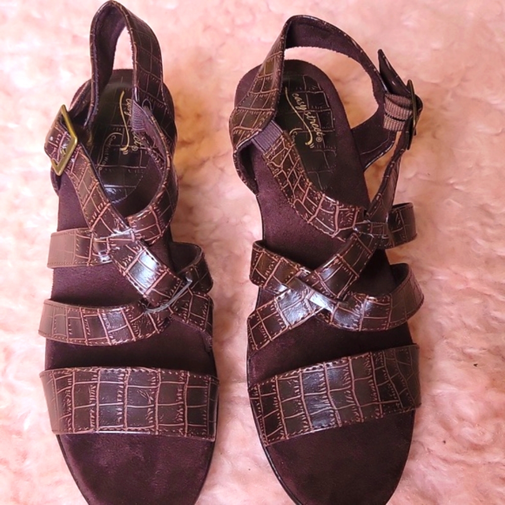 Brown Strappy Sandals